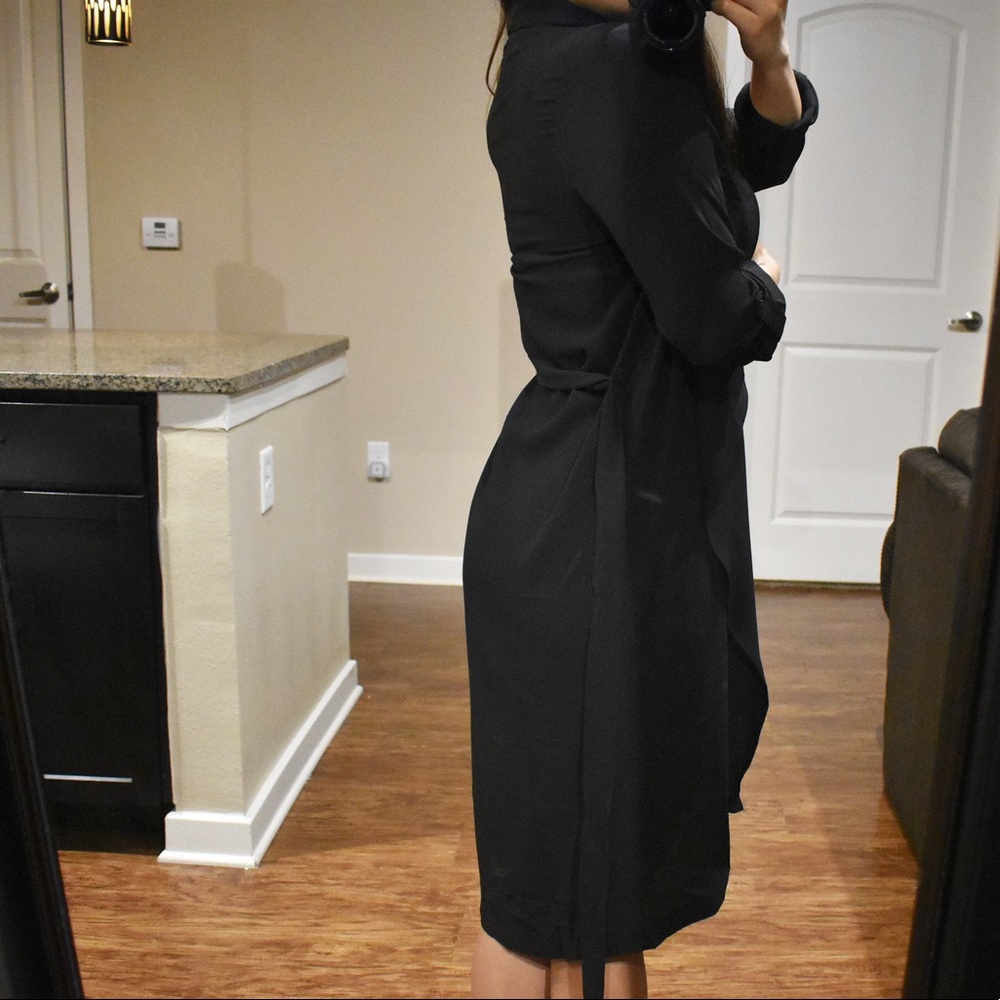 🌟RESTOCKED🌟 Perfect Night Black Duster - Picture 5 of 6